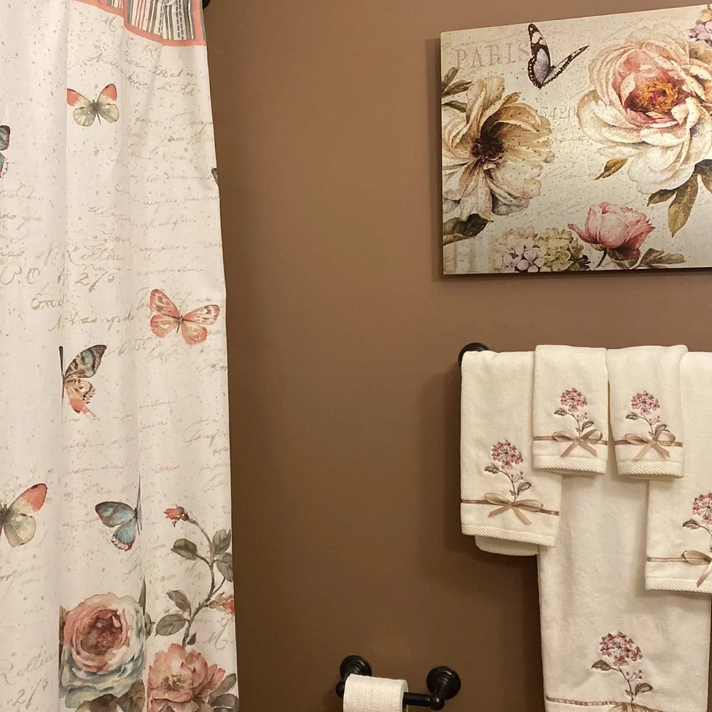 Beautiful Rose& Butterfly Art on Metal - Picture 11 of 13